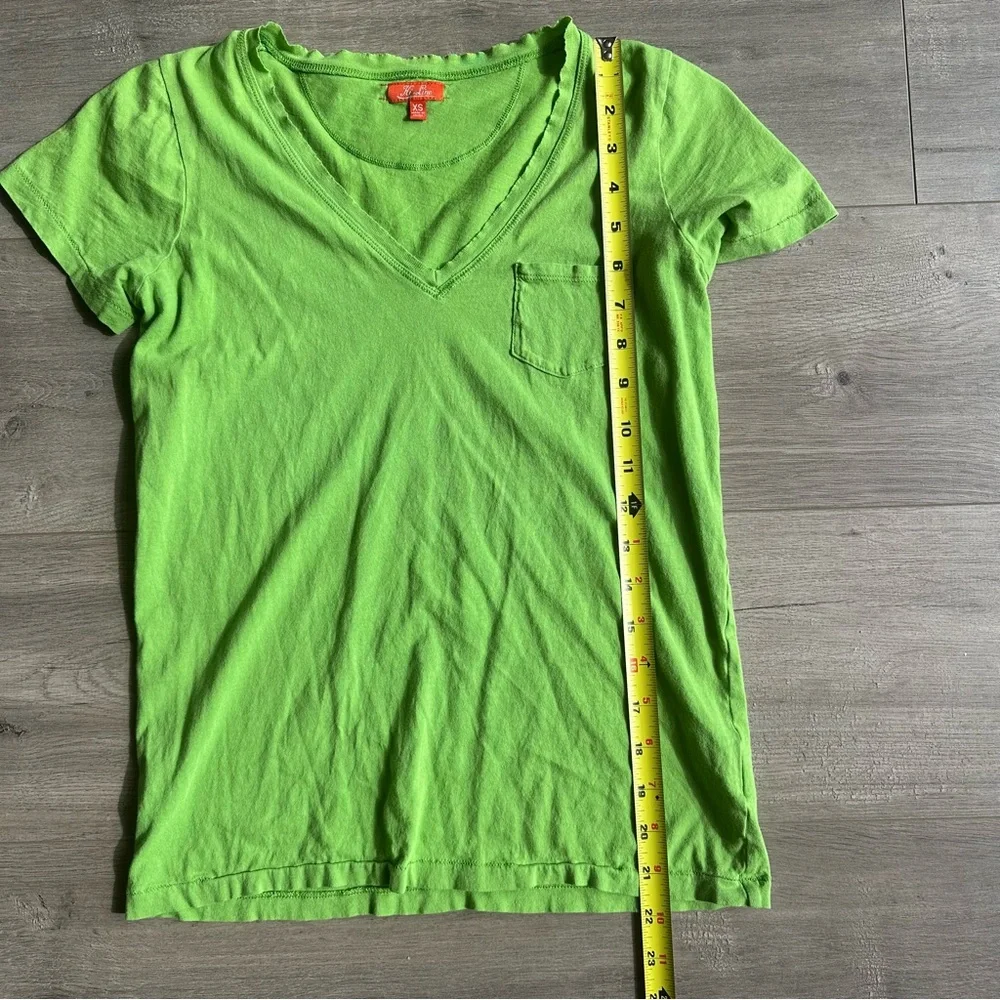 Hi-Line basic tshirt - size XS - green